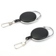 thumbnail image 1 of Porte-clés - Rétractable - avec Pince - Noir, 1 of 5