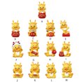 thumbnail image 4 of Enqiretly Dragon Figurine Add Charm To Home With Exquisite Dragon Decoration Materials Yellow Money Bag Blessing 1Set, 4 of 6