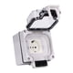 thumbnail image 5 of Enchufe para exteriores, enchufe para exteriores IP66, resistente a la intemperie, toma eléctrica impermeable para exteriores, enchufe alemán para exteriores, diseño elevado, 5 of 14