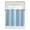 Blue, variant on Turquoise Ombre Half Window Curtains 24 Inches Long, Farmhouse Teal Gradient Modern Art Window Treatment Curtain Drapes, Short Curtains Tiers for Kitchen Over Sink, 27.5"x24", 2 Panels