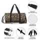 thumbnail image 4 of Balery Leopard Print-1 Bolsa de Gimnasio para Mujeres y Hombres, Bolsa de Viaje Impermeable, Bolsa de Fin de Semana con Compartimento para Zapatos y Bolsillo Húmedo, 4 of 6