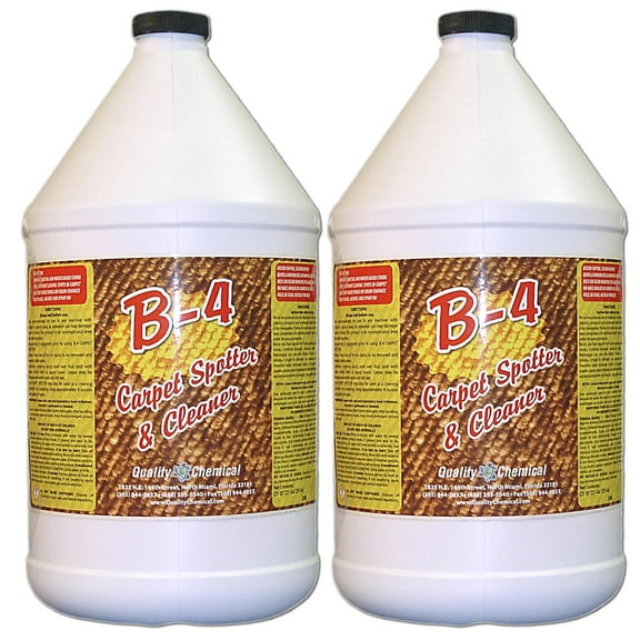 B-4 Commercial Carpet Spotter, Cleaner and Stain Remover - 2 gallon case