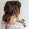 thumbnail image 2 of Unique Bargains 1 Pc Frosted Wave Hair Clips Hairdo Clip for Home Coffee, 2 of 5