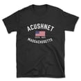 thumbnail image 1 of Acushnet Massachusetts Patriot Men's Cotton T-Shirt, 1 of 1