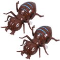 thumbnail image 1 of KAKOWELY 2 Pcs Modèle de Fourmis Créatif Jouets Amusants à Remonter pour Enfants, 4.72"X1.97"X0.79 Pouces, 1 of 5