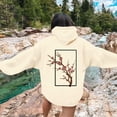 thumbnail image 4 of AWXNJUX Oversized Hoodie Hoodie Print Blond Hoodie Blond Album Hoodie Pullover Tops Streetwear Hoodie Sweatshirt Sudaderas Para Mujer (Beige,XXXL), 4 of 5