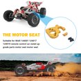 thumbnail image 4 of RC Automóviles Montajes de motor actualizado Control de control remoto Deseje de carro Resistente de accesorios de motor de engranaje multicolor REEMPLACIÓN PARA 144001 GOLD Inevent FN001446-02, 4 of 7