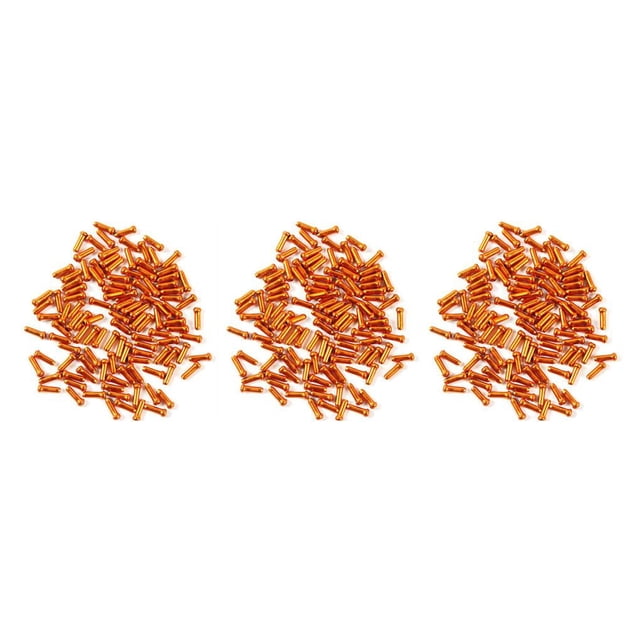 Cables de freno de bicicleta de montaña Eigraketly 50 piezas Naranja CBP434055