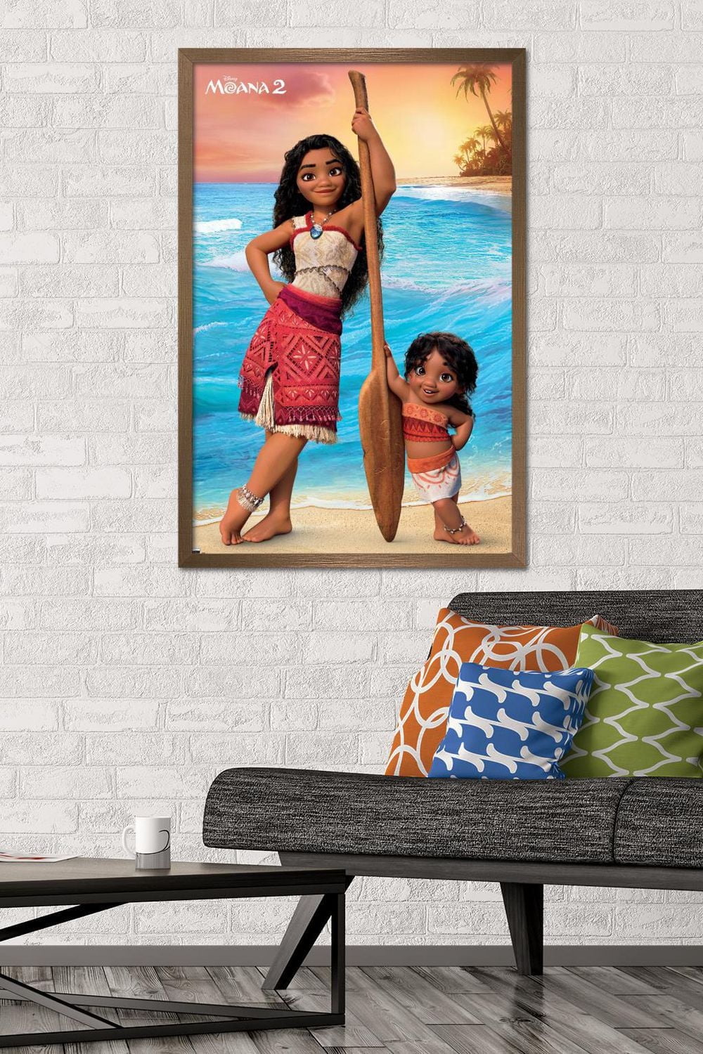 Disney Moana 2 - Moana and Simea Wall Poster
