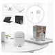 thumbnail image 4 of Difusor De Aromas Belug  Humidificador 2pz Blanco, 4 of 5
