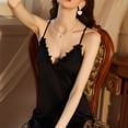 thumbnail image 6 of PMVFHDE Women's Ice Silk Long Duster Robe Bathrobe Long Sleeve Home Wear Sleepwear Nightgowns for Women Plus Size, 6 of 9