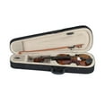 thumbnail image 2 of Tenozek 1/4 Violin Set Fiddle Quarter Size EVA-2 for Kids Beginners Students with Hard Case, Rosin, Bow (1/4, Natural), 2 of 8