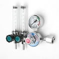 thumbnail image 2 of 0-25MPa Argon Gases Regulator Shock-proof Pressure Reducer Gauge Double Tube Flowmeter Lightweight Portable Zinc Alloy Manometer, 2 of 4
