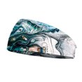thumbnail image 2 of Diadema de ganchillo Qarigey Elástico Tie-dye Antideslizante Type3 NO3, 2 of 6