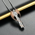thumbnail image 6 of Personalize Stainless Steel Guardian Angel Cremation Urn Pendent for Ashes and Chain Human Pet Ash Holder Memory Necklace for Cremation Ashes Keepsake Memorial Jewelry, 6 of 9