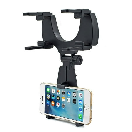 - EEEKit Car Mount / Car Rearview Mirror Mount Truck Auto Bracket Holder Cradle for iPhone X 8 7 6 6s Plus Samsung Galaxy Note 8 S8 Plus GPS PDA MP3 MP4