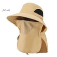 thumbnail image 2 of Womens Summer Hats Beach Hat Women Unisex Bucket Hat For Sun Detachable Breathable Outdoor Sun Hat For Hiking Fishing Travel All Seasons, 2 of 4