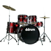 ddrum D2 5-Piece Complete Drumset w/ Cymbals - Blood Red