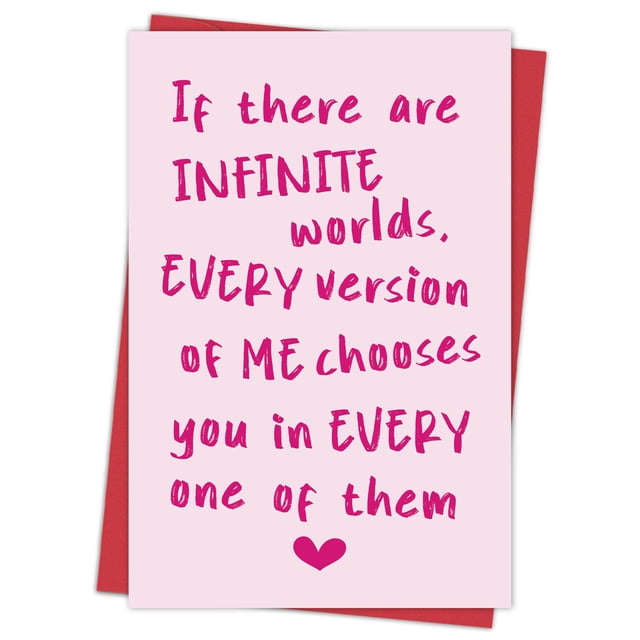 Tarjeta de aniversario Serzhiho Romantic para novio y novia