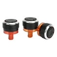 thumbnail image 3 of AC Switch Knob, Heat Control Switch Knob Durable 3pcs Dirt-Proof  For Car Interior Switches Replacement For  206/206+/207, 3 of 8