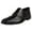 Black, variant on LIBERTYZENO Men's Oxford Leather Semi Brogue Lace Up Dress Shoes