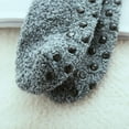 thumbnail image 3 of Jamicy Socks for Women Ankle Slipper Socks with Grips for Women Warm Winter Fluffy Fuzzy Non Slip Low Cut Socks for Hospital Home Gifts, 3 of 7
