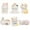 A1-A6, variant on 6PCS Miniature Cat Figurines Resin Landscape Decoration Mini Animals Miniature Figurines Fairy Garden Accessories for Desk Micro Landscape Plant Pot Bonsai Craft Décor