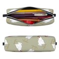 thumbnail image 2 of Fotbe Funny Chicken Pattern Leather Pencil Case, Pencil Pouch with Durable Zipper, Compact and Stylish Organizer for Stationery, Art Supplies, Travel Essentials, 2 of 7