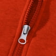 thumbnail image 3 of Zylarhe Men's Autumn And Winter Solid Colors Sweatshirt Long Sleeve Long Sleeve Hoodie Sweatshirt Tops Hoodies for Men Zip up, 3 of 5