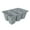 Gray, variant on Reusable Seed Starting Trays for Flowers Vegetables Herbs – 6 Cells Nursery Planting Tray Set with Drainage Holes