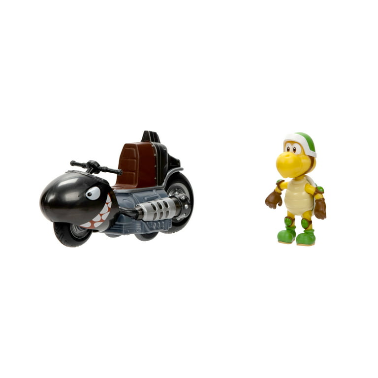 Super Mario Bros Movie Koopa Troopa 2.5 inch Action Figure with Pull Back  Kart 