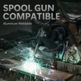 thumbnail image 5 of YESWELDER 185Amp MIG Welder, Gas/Flux Core MIG, Stick, Aluminum MIG Capable (Spool Gun Compatible), Dual Voltage 110V/220V, LED Display, Synergic Control, 5 of 5
