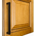 thumbnail image 2 of GlideRite 7.56 in. Center Solid Square Bar Cabinet Pulls, Matte Black, Pack of 25, 2 of 4