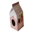thumbnail image 2 of Box Cardboard Cat House Corrugated Paper Milk Box Shape Cat Scratching House Bed for Cats Kittens, 2 of 8