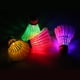 thumbnail image 2 of 8 Piezas / Paquete Iluminación LED Colorida Bádminton Vonte Noche Respndor Birdies Deporte Al Aire Libre En Interiores Macarena Volante de bádminton LED, 2 of 7
