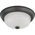 thumbnail image 3 of 60/3145 Nuvo Lighting Two Light Flush Mount-11.375 Inches Wide by 4.875 Inches High, 3 of 25