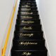 thumbnail image 5 of Adhesivo De Pared Autoadhesivo De 17,3x44,5 Pulgadas, Adhesivo Para Escaleras, Para Comedor, Sala De Estar, Oficina Familiar, Sala De Juegos Para Niños, Pasillo Cergrey Oro, 5 of 8