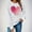 A264 Gray, variant on Xdegoge Cute Valentines Sweatshirts for Women Long Sleeve Love Heart Graphic Sweatshirt Pullover Casual Warm Crewneck Fashion Tops