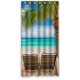 thumbnail image 1 of Cortina de ducha ABPHQTO Silla de Playa Tropical Impermeable 90x180 cm, 1 of 2