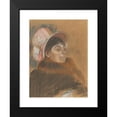 thumbnail image 2 of Edgar Degas 19x24 Black Modern Framed Museum Art Print Titled - Madame Dietz-Monnin (1879), 2 of 5