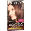 Revlon Colorsilk Beautiful Color, Permanent Hair Dye with Keratin, 100% Gray Coverage, Ammonia Free, 40 Medium Ash Brown
