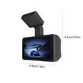 thumbnail image 3 of Herunwer 1080P Car Dash Cam 3.0-inch IPS Screen Dashboard Camera 170 Degree Wide-angle Parking Monitoring Cycle Recording And 32G Memory Card, 3 of 9