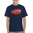 thumbnail image 1 of Disney Cars Lightning McQueen Smile Kid's T-Shirt, 1 of 3