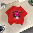thumbnail image 2 of MEZZALL Kid Girls Cute Graphic T-Shirt Round Neck Short Sleeve Tee Summer Casual Tshirts Tops, Red, 5-6 Years, 2 of 3