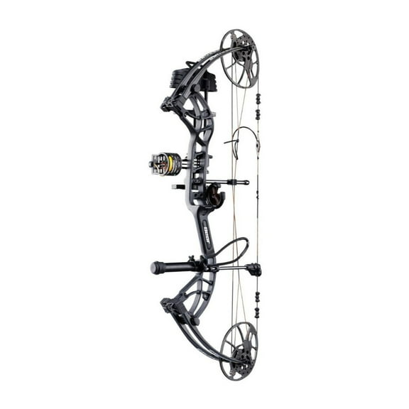 Bear Archery Cruzer G4 RTH Right-Handed Ready to Hunt 315FPS Compound Bow with 10 to 70lb Draw Weight (Shadow)