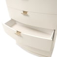 thumbnail image 6 of La Terrazza 5-Drawer Chest - Creamy Pearl, 6 of 11