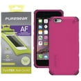 thumbnail image 1 of Case for iPhone 5/5S/5c SE, PureGear Magenta Pink Dualtek [Extreme Impact Rugged] Cover + Puretek Screen Protector [Anti-Fingerprint] with Tray/Roller for Apple iPhone 5/5s/SE 2016, 1 of 9
