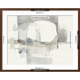 thumbnail image 5 of Art.com Improvisation I Gray Crop Art Print by Mike Schick, Brown Frame Wall Art, 29" x 23", 5 of 5