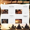 thumbnail image 4 of Eersida 100 Pcs Religious Nativity Christmas Card with Scripture Christmas Cards with Envelopes Bulk Religious Cards Bible Verses Nativity Scenes from Scripture for Xmas Winter New Year, 4 of 6