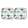 thumbnail image 7 of Kll Cute Pug Dogs Windshield Sun Shade 2-Piece Foldable Car Front Window Sunshade For Most Sedans Suv Truck - Auto Sun Blocker Visor Protector Blocks Max Uv Rays - Medium, 7 of 7